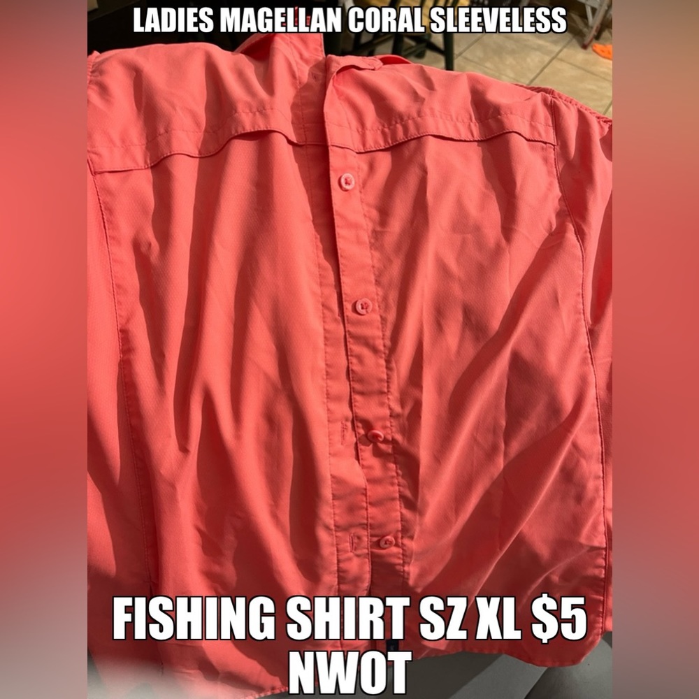 Ladies Sleeveless Shirt Sz XL
